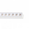 Panel LED kwadratowy SADOK 10W 850lm biały czarno-złoty