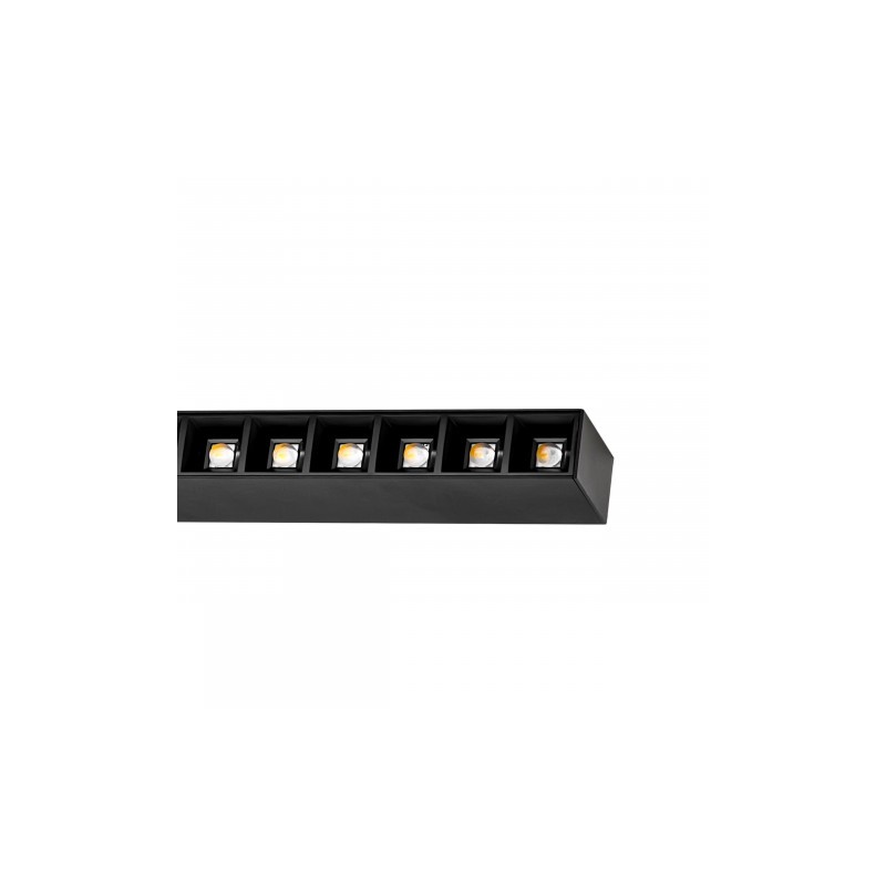 Profil aluminiowy LED typ F - zewnętrzny czarny 1metr