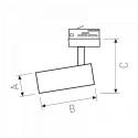Przykładowe zastosowanie lampy zewnętrznej z serii RADO II